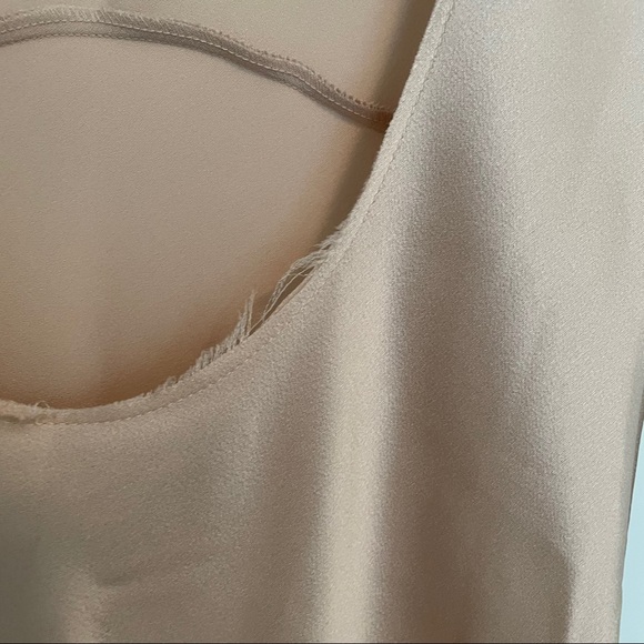 NEW WITH TAGS Zara Nude Slip Dress - Picture 4 of 7